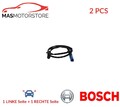 ABS SENSOR DREHZAHLFÜHLER PAAR VORNE BOSCH 0 986 594 662 2PCS A NEU