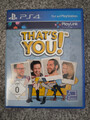 Thats You! PS4 PlayLink Playstation Game Spiel Sony OVP