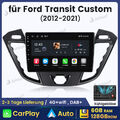 6+128GB Autoradio Für Ford Transit Custom 2012-2021 CarPlay Android Auto DSP GPS