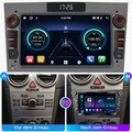 Android14 Autoradio Apple Carplay GPS Für Opel Astra H Corsa C D Meriva Zafira B
