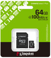 Kingston Speicherkarte 64 GB 100MB/s Canvas Select Plus MicroSDXC, UHS-I U1, 