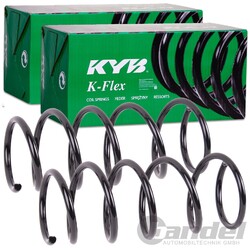 2X KYB K-FLEX FAHRWERKSFEDERN VORNE PASSEND FÜR BMW 3 LINKS+RECHTS