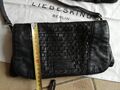 Liebeskind Berlin Handtasche Aloe Tief-Schwarz Leder Abend- Tasche  TOP ZUSTAND