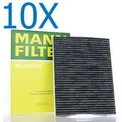 10x Mann-Filter Innenraumfilter Pollenfilter Filter Innenraumluft FreciousPlus