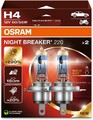 OSRAM H4 Night Breaker LASER Next Generation 220% more brightness DUO BOX