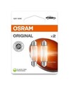 OSRAM 6411-2BL Original 12V 10W 41mm Soffitte Doppelbli
