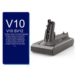 9000mAh Akku Für Dyson V8 V7 V6 V10 Ersatzakku SV10 Animal Absolute Staubsauger