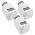 3 Stück Elektronischer Thermostat Heizkörperthermostat spart bis 30% Heizkosten