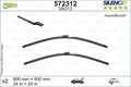 Wischblatt Scheibenwischer SILENCIO AQUABLADE SET VALEO 572312 für VOLVO 227 600