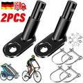 2X Fahrradanhänger Kupplung für  Universal Fahrrad Anhängerkupplung Adapter