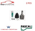 GELENK ANTRIEBSWELLE PAAR TRANSMISSION END VORNE LINKS PASCAL G7F017PC 2PCS I
