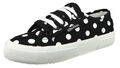 Superga Damen Low Sneaker COTFANTASYDOTSW S61172W-2750 Schwarz Gr. 37