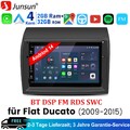 Für Fiat Ducato 2007-2015 Android 14 Autoradio GPS Navi Apple CarPlay 2+64GB SWC