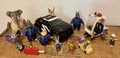 Zootopia Actionfiguren Set - 16 Figuren + 3 Fahrzeuge - Disney - Tomy Zoomania