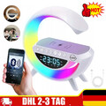 3-in-1 LED Nachttischlampe mit Ladefunktion LED Tischlampe 15W Wireless Charger