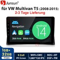 Für VW T5 Multivan Transporter Android14 Autoradio Carplay GPS Navi WIFI BT RDS