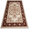 Outdoor Waschbar Teppich Balkon Wetterfest Terrasse Braun Klassisch Stil 120x180