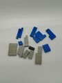 Lego ® Space Classic Steine grau blau 1x1 1x2 1x3 1x4 etc...