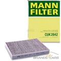 MANN-FILTER INNENRAUMFILTER AKTIVKOHLE FÜR AUDI Q7 4L