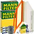 MANN FILTER INSPEKTIONSPAKET passend für SEAT MII SKODA CITIGO VW UP 1.0 60+75PS