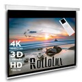 Rollolux Heimkino Beamer Motorleinwand 300 x 240 (294x220)cm 4:3 HDTV 3D 4K