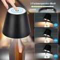 RGB LED Flaschenaufsatz Tisch-Lampe Flaschen-Leuchte Deko-Licht Dimmbar Akku