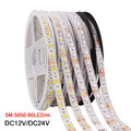 5m 5050 SMD LED Streifen RGB RGBW 4in1 Warm Kalt Weiss Stripe Leiste Band IP20