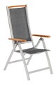 MX Alu Gartensessel Siena Gartenstuhl Klappsessel Balkonstuhl Sessel