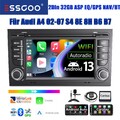 7" Android 13 Autoradio GPS Navi WIFI FM 2+32G Für Audi A4 8E 8H B6 B7 2002-2007