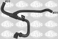 Rohr für das Kühlsystem mitte links 3406334 SASIC für OPEL ASTRA J ASTRA J GTC