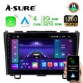 2+32G Android 14 Autoradio RDS DSP CarPlay GPS Navi Für Honda CR-V CRV 2007-2011