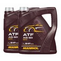 MANNOL ATF AG 60 Automatikgetriebeöl, JASO M315, Class 1-A-LV, 2x4 Liter