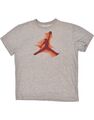 Jordan Herren Grafik T-Shirt Top XL grau Baumwolle AU11
