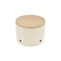 Knoblauchtopf CERA-DESIGN Urban Grey creme weiß aus Keramik MAGU