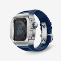 Luxus Aluminium Gehäuse Gummiband Mod Kit für Apple Watch Ultra 2/1 49mm