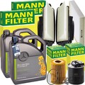 MANN INSPEKTIONSPAKET passend für MERCEDES 470 X-KLASSE X350d+ORIGINAL 5W-30 ÖL