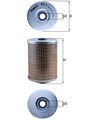 Hydraulikfilter Lenkung KNECHT HX 5 Filtereinsatz für 303 MERCEDES NG DAF LP SÜ