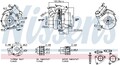 NISSENS 93830 Turbolader für QASHQAI I X-TRAIL II III ESPACE IV GRAND SCENIC