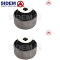 2x Lagerung für Lenker SIDEM 854604 Buchse 2 Querlenkerlager rechts links