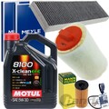 FILTERSET INSPEKTIONSPAKET+MOTUL 5W30 ÖL passend für MINI R55 R56 R57 R60 R61