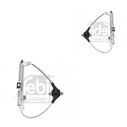 FEBI BILSTEIN 2x Fensterheber manuell hinten links rechts für Fiat Grande Punto