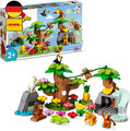 LEGO 10973 DUPLO Wilde Tiere Südamerikas Spielzeug-Set Mit 7 Tierfiguren, Steine