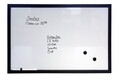 Whiteboard Magnettafel Infoboard Memoboard 60 x 40cm mit Zubehör Rahmen schwarz