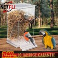 Automatischer Futterspender Käfig Futterautomat Vogelfutterspender Für Papageien