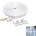 Cat 8 LAN Kabel, 8 Meter, Gigabit Ethernet, 40Gbps, 2000MHz, Netzwerkkabel
