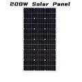 200W Solarpanel Solarmodul 200 Watt Mono Solaranlage Wohnmobil Photovoltaik