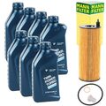 MANN-FILTER ÖLFILTER + SCHRAUBE + 7 LITER 5W-30 ORIGINAL MOTORÖL für BMW LL-04