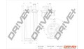 Dr!ve+ DP1110.13.0105 Kraftstofffilter für AUDI