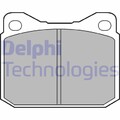 DELPHI BREMSBELÄGE SATZ VORDERACHSE PASSEND FÜR VW LT | LP117