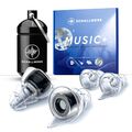 SCHALLWERK ® Music+ | Gehörschutz Ohrstöpsel für Party, Musik, Festivals, Disco